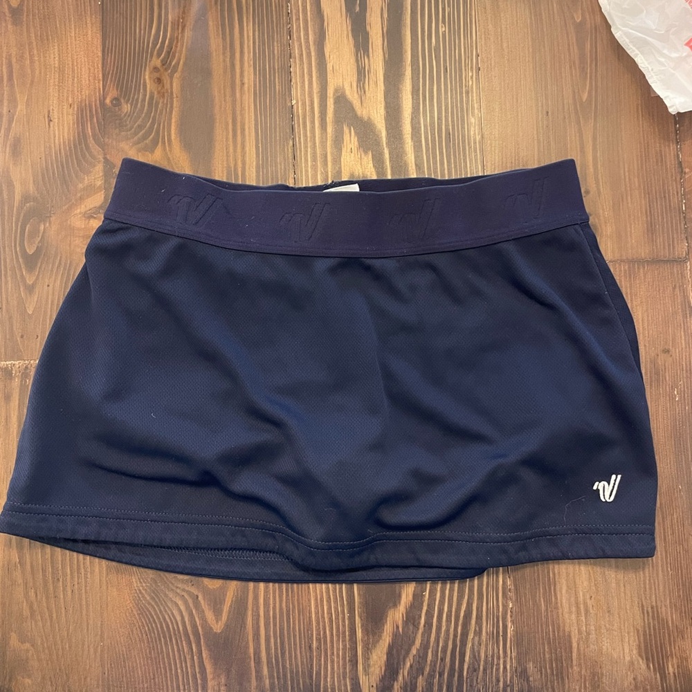 Varsity A-Line Skort in Navy
